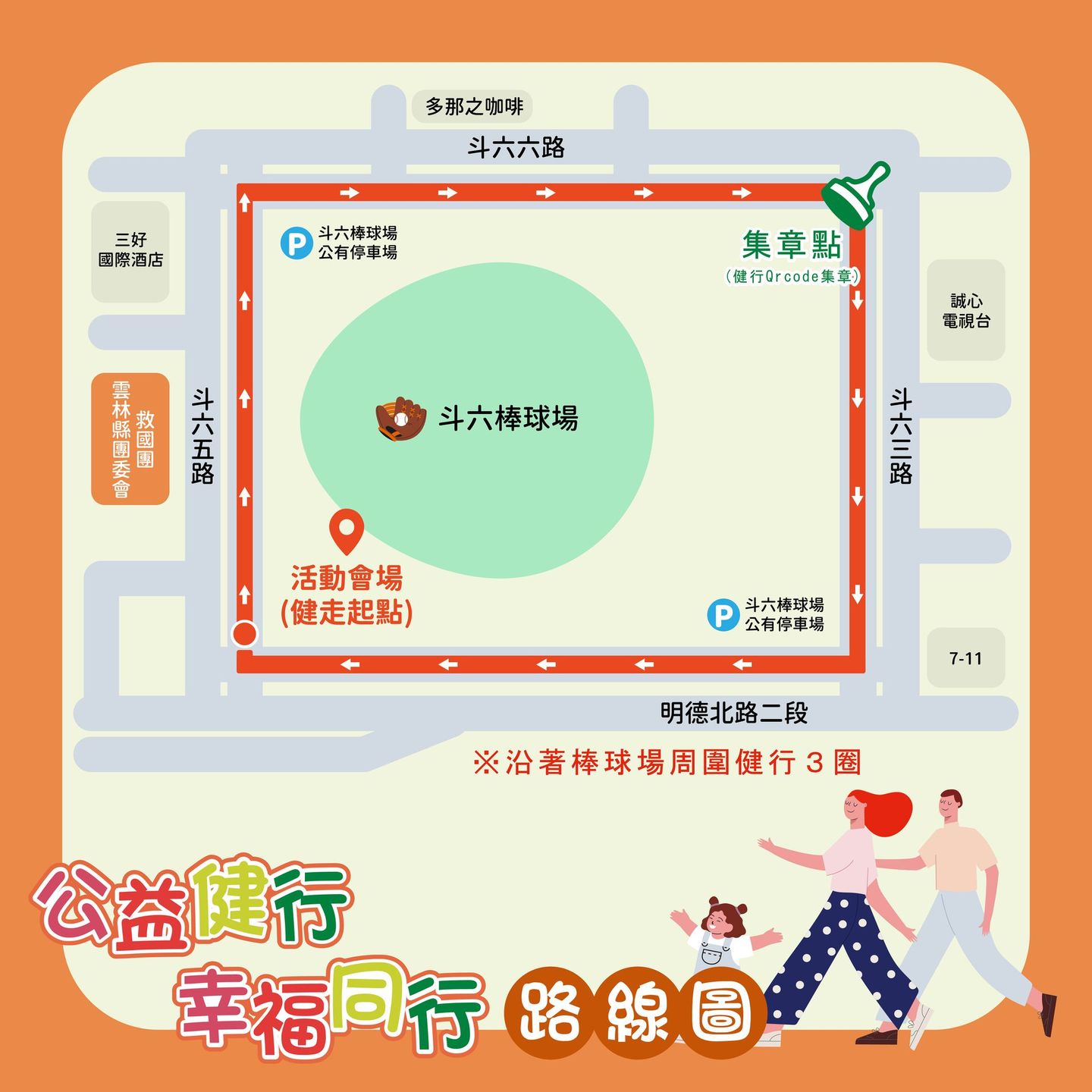 健走路線圖